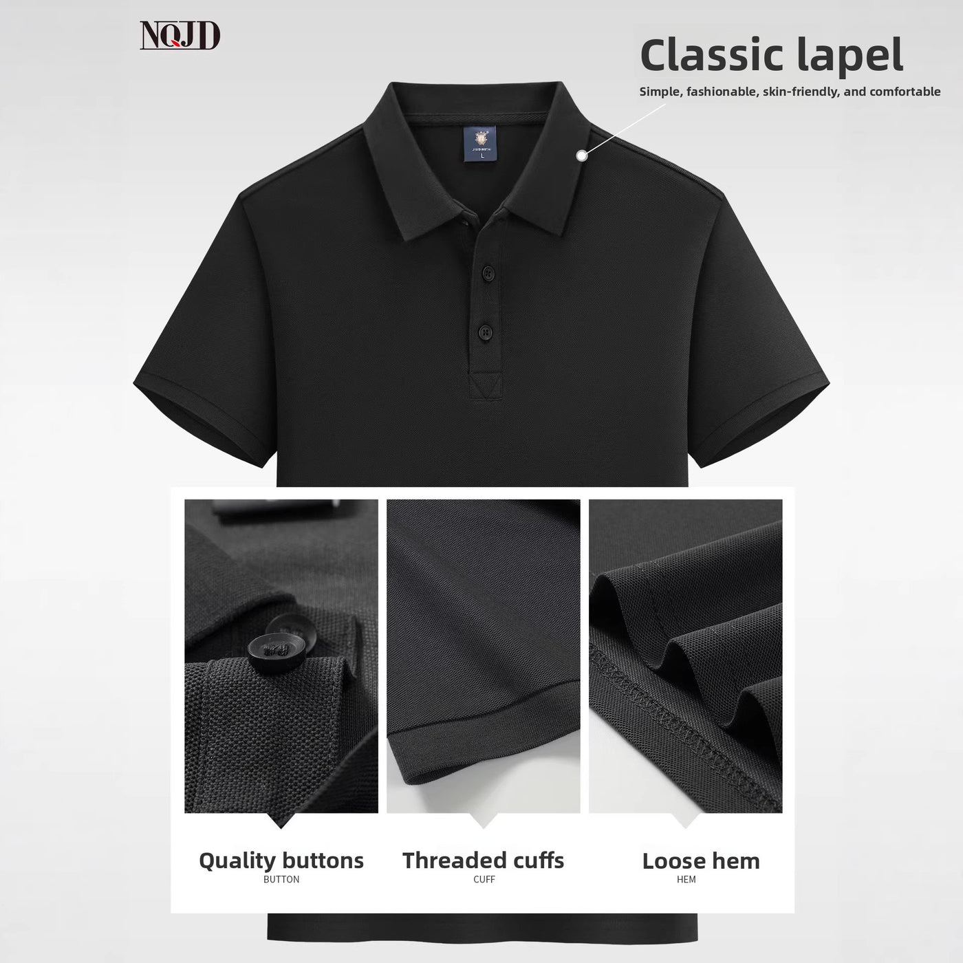 Men's Custom Logo Polo Shirt
